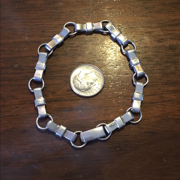 .925 silver bow bracelet - Picture 4 of 5